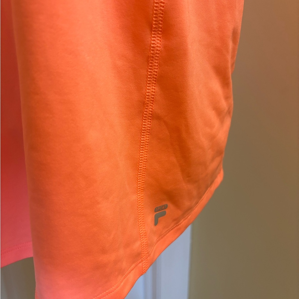 Fila Racerback Women's Coral Tank Top - Picture 2 of 6